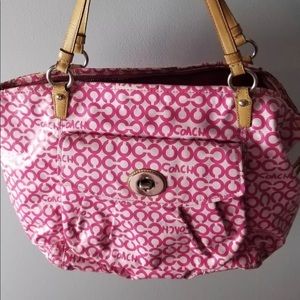 Coach tote signature c